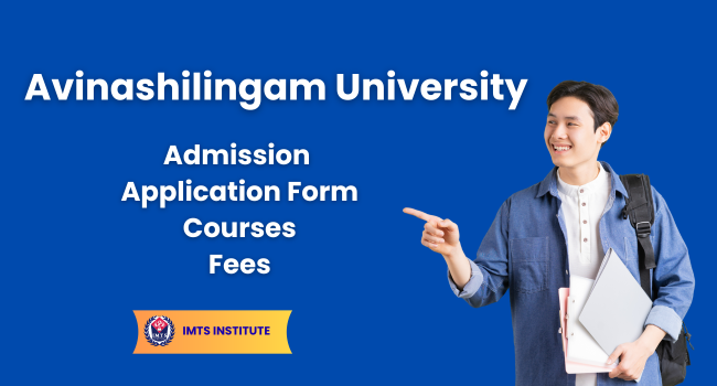 Avinashilingam University Admission