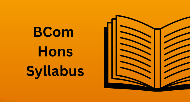 BCom Hons Syllabus