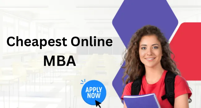Cheapest Online MBA