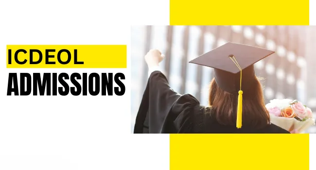 ICDEOL Admission